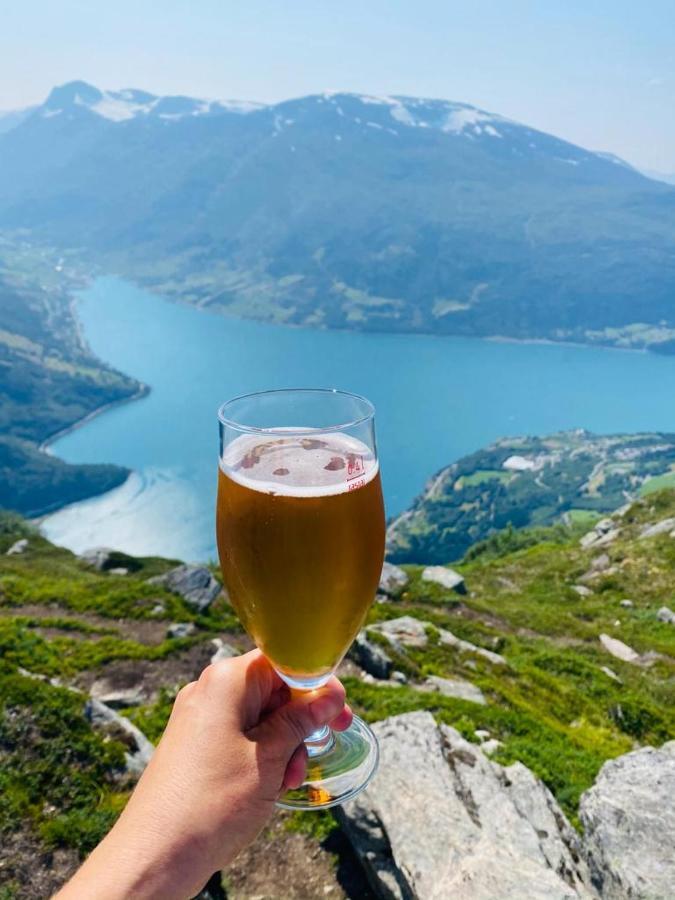 Panorama Fjord Olden Appartement Buitenkant foto